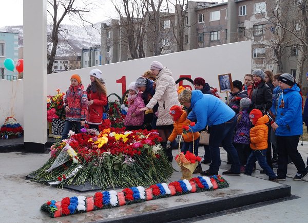 Акция "Бессмертный Полк", вечный огонь